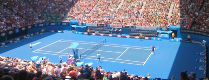 Rod Laver Arena is one of Melbourne AU.