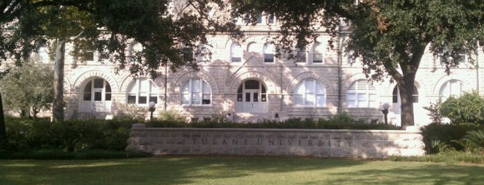 Tulane University is one of Orte, die Ruben gefallen.