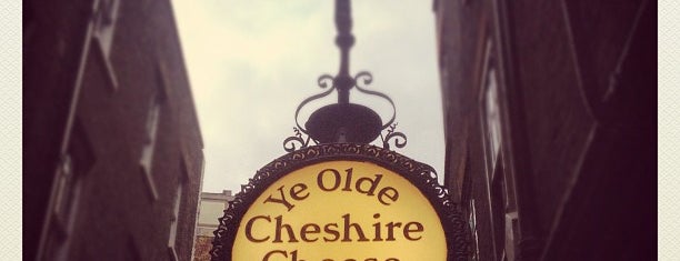 Ye Olde Cheshire Cheese is one of My London.