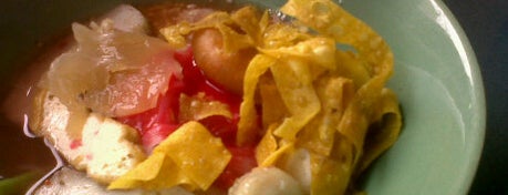 ก๋วยเตี๋ยวหมู-เย็นตาโฟ กม.7 (หนองรี) is one of My Chonburi's Favorite Food.