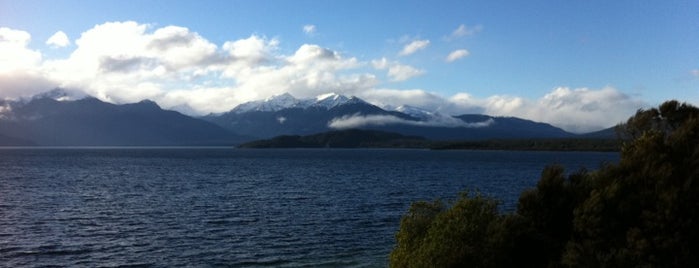 Lake Manapouri is one of New Zealand.