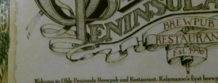 Olde Peninsula Brewpub & Restaurant is one of Michigan.