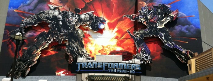 Transformers: The Ride - 3D is one of USA Trip.