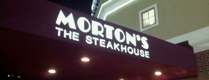 Morton's The Steakhouse is one of * Gr8 Dallas Area Steakhouses.