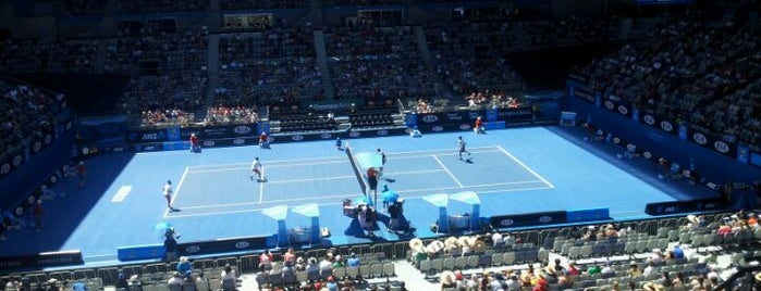 Australian Open at Hisense Arena is one of Great Memories.