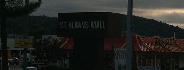 St. Albans Mall is one of Tempat yang Disukai Mark.
