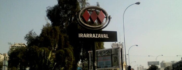 Metro Irarrázaval is one of Tempat yang Disukai Nacho.