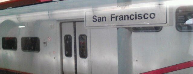 San Francisco Caltrain Station is one of Train Stations Visited.