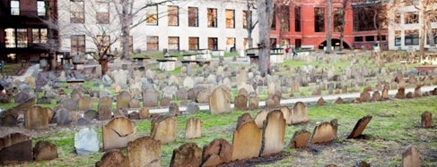 Granary Burying Ground is one of IWalked Boston's Crimes-Haunts (Self-guided tour).