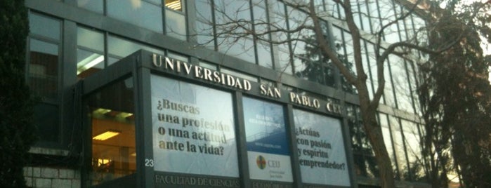 Universidad CEU San Pablo is one of Madrid.