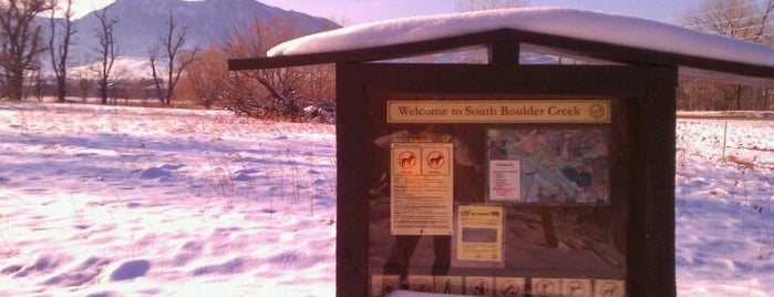 South Boulder Creek Trailhead is one of Boulder Area Trailheads #visitUS.