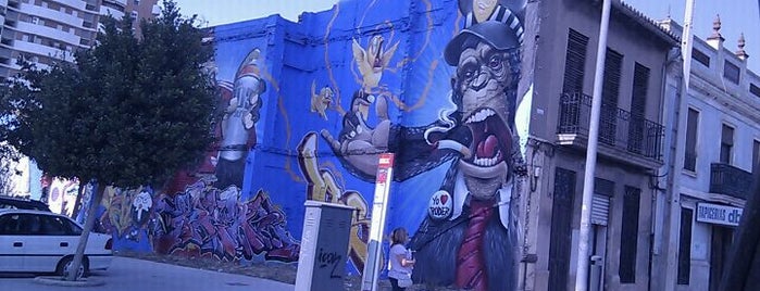Graffiti San Vicente is one of Lugares favoritos de Sergio.