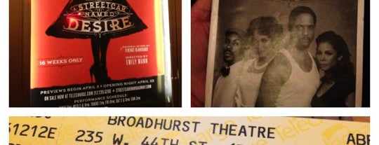 A Streetcar Named Desire at The Broadhurst Theatre is one of Past Shows.