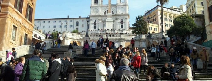 Spanische Treppe (Treppe der Dreifaltigkeit vom Berge) is one of La Dolce Vita - Roma #4sqcities.