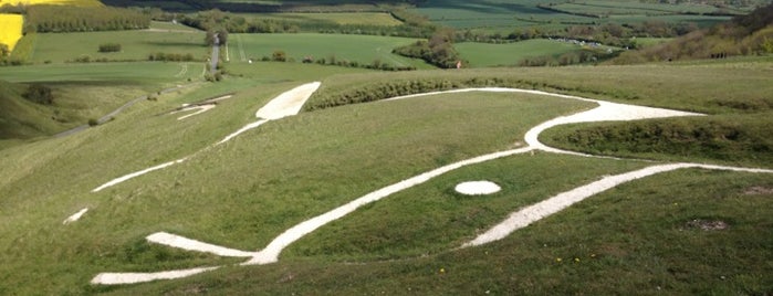 White Horse Hill is one of Geoglyphs & Hill figures / Геоглифы.