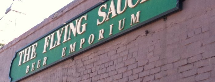 Flying Saucer Draught Emporium is one of Draft Magazine Best Beer Bars.