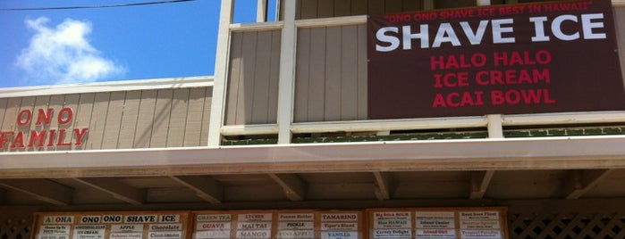 Ono Ono Shave Ice is one of Kevin's Saved Places.