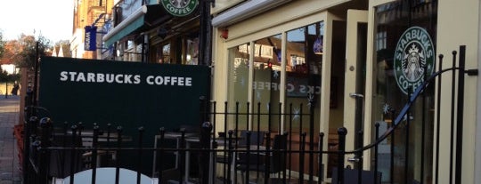 Starbucks is one of Orte, die Olga gefallen.