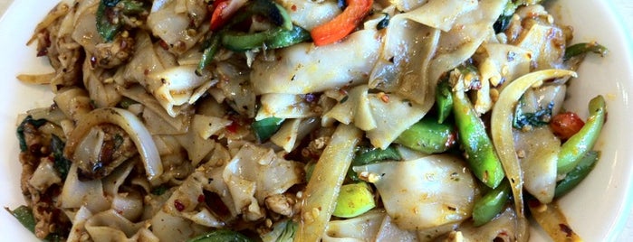 Thai Variety is one of Pad Kee Mao in the IE - Who Does It Best.