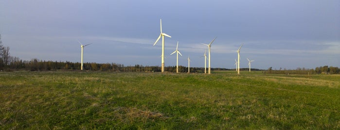 Alsungas vēju ģenerātoru parks | Alsunga Wind Turbine Energy Park is one of Great outdoors.