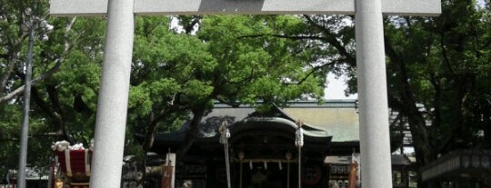 石切劔箭神社 is one of 式内社 河内国.
