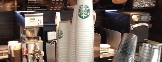 Starbucks is one of PayPass Moscow.