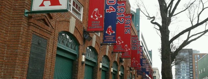 Fenway Park is one of Favorite places on a rainy day.