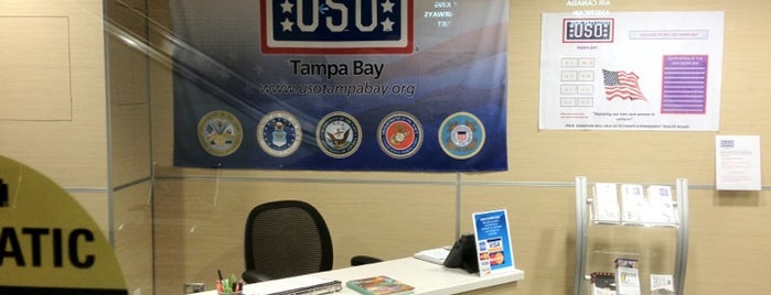 USO Tampa International Airport is one of Cory’s Liked Places.