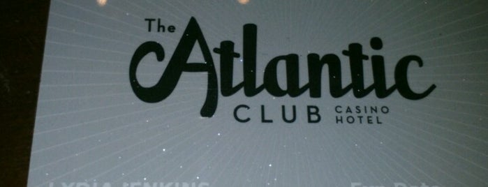 Atlantic Club Casino Hotel is one of Atlantic City.
