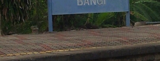 KTM Komuter Bangi (KB08) Station is one of Go Outdoor, MY #4.