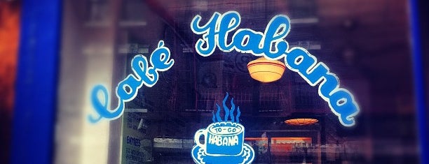 Café Habana is one of NYC.