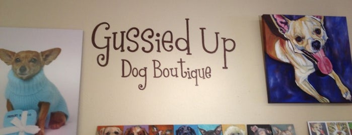 Gussied Up Dog Boutique is one of Dog Friendly Places.