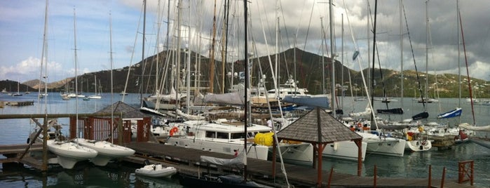 Antigua Yacht Club is one of Tempat yang Disukai Deniz.