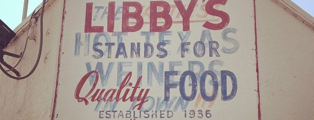 Libby's Lunch is one of Rutherford Area.