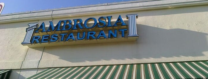 The Original Ambrosia is one of maryland.
