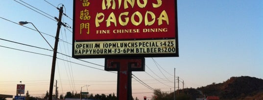 Ming's Pagoda Chinese Restaurant is one of Tempat yang Disukai Taylor.