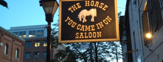 The Horse You Came In On Saloon is one of 100 places to drink whiskey.