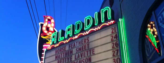Aladdin Theater is one of Posti che sono piaciuti a Leigh.