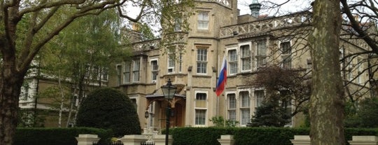 Embassy of the Russian Federation is one of Tempat yang Disukai Alexander.