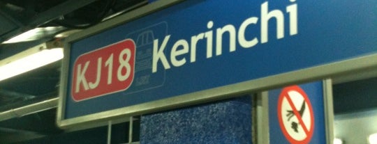 RapidKL Kerinchi (KJ18) LRT Station is one of RapidKL KJ Line #Yotomo.
