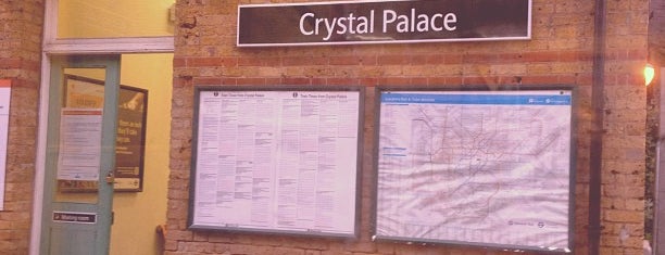 Crystal Palace Railway Station (CYP) is one of South London Train Stations.