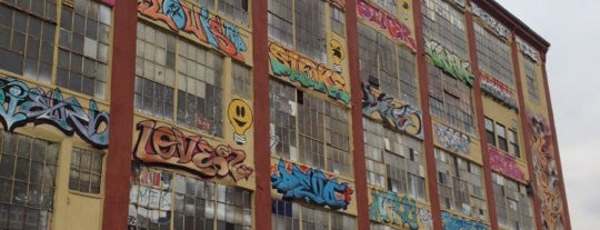 5 Pointz is one of Architectural spots in NYC.