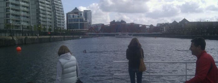 Salford Quays is one of MCR.