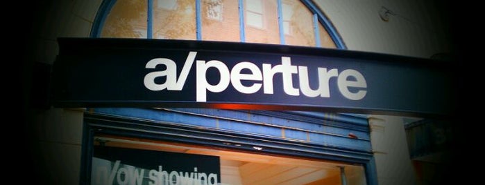 a/perture cinema is one of Arts spaces NC.