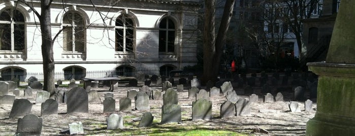 King's Chapel Burying Ground is one of Boston/Salem Map.