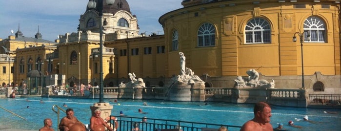 Thermes Széchenyi is one of Classic Budapest.