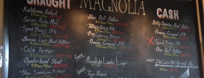 Magnolia Gastropub & Brewery is one of SFO.