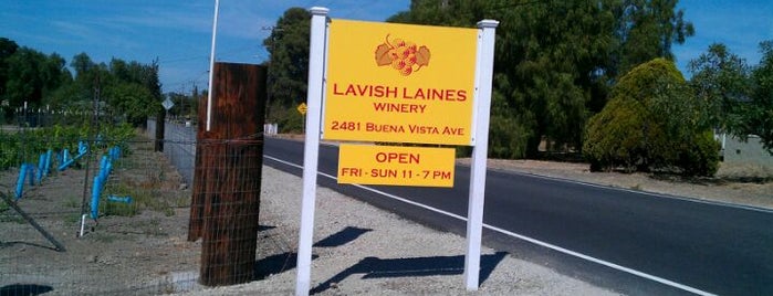 Lavish Laines Winery is one of Tesla Road Trail.