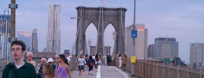 Brooklyn Bridge is one of When in NY.