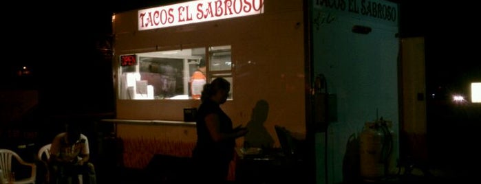 Tacos El Sabroso is one of Good Eatin.